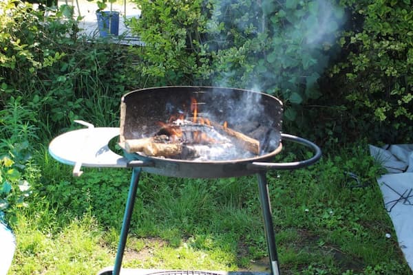 Barbecue au camping